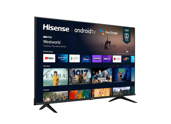 شاشة هايسنس 4K سمارت 50 بوصة اسود