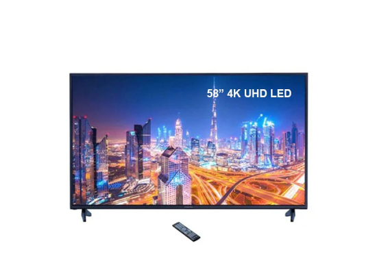 شاشة سمارت نيكاي 58 بوصة 4K اندرويد